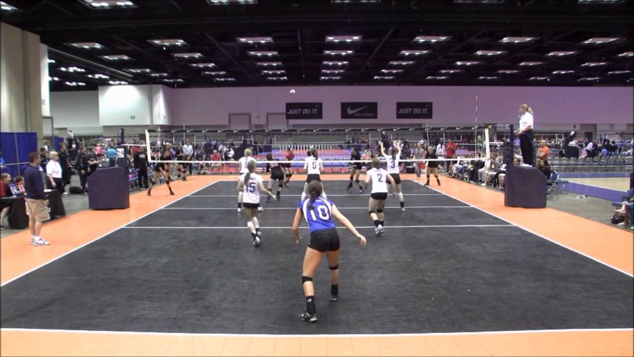 Addison Barry Volleyball Highlights - YouTube