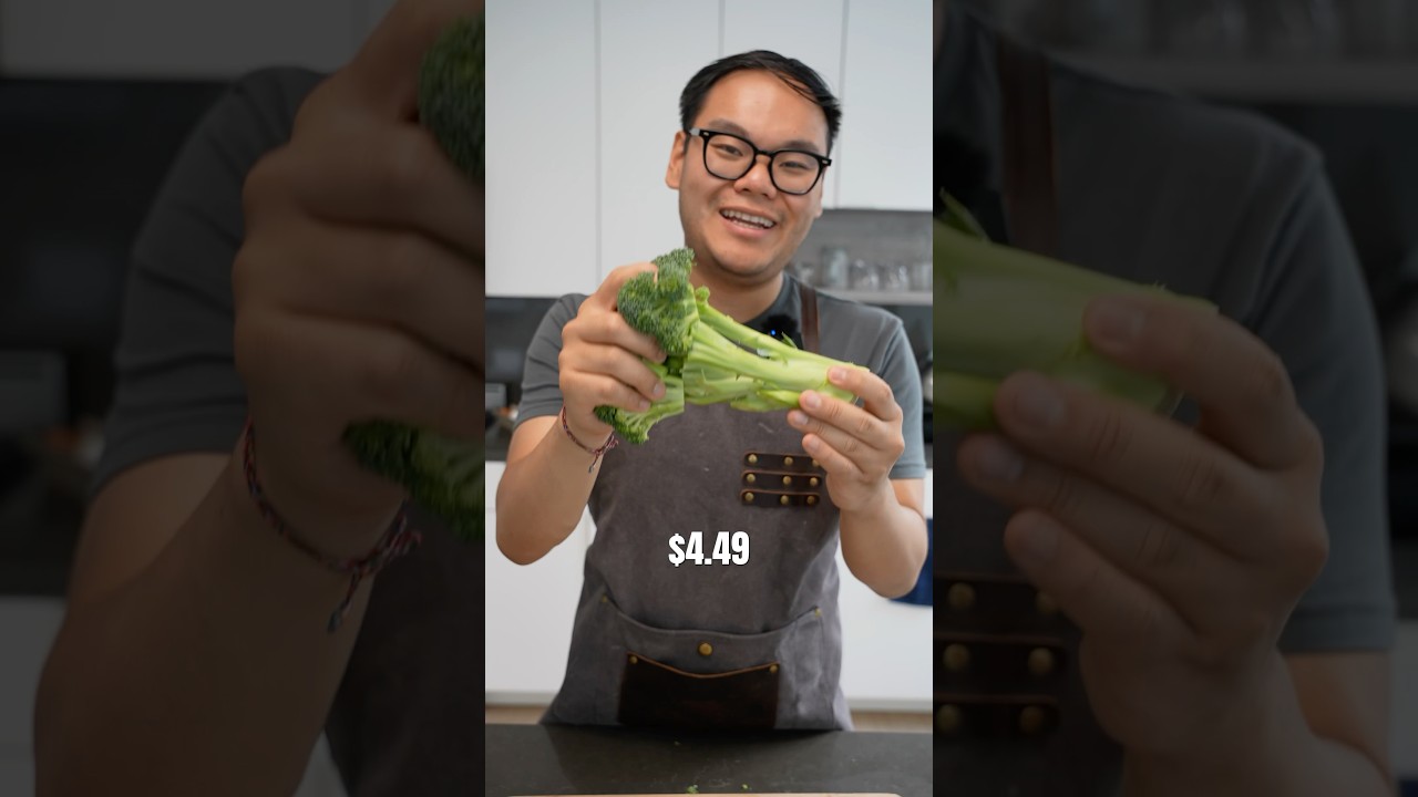 Transform Broccoli Stems into Pickles! #familymeal #zerowastecooking #broccoli