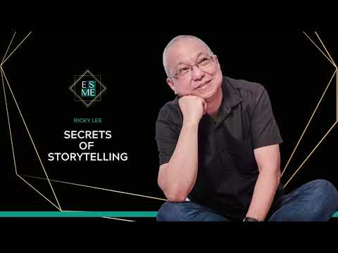 Ricky Lee: Secrets of Storytelling | Premium Webinar | ESME Philippines