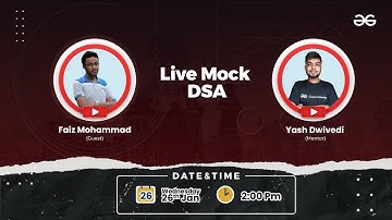 Live Mock DSA