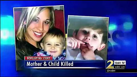 Man accused of killing father's girlfriend and her son was acting strangely