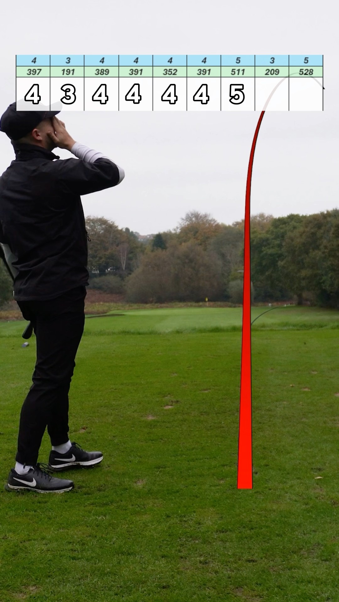 I made all PARS and then this happened…. #golf