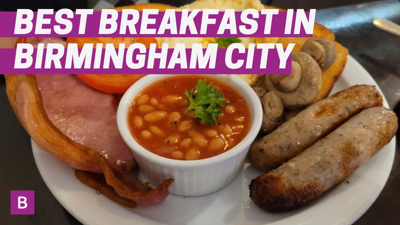 I tried the 'best breakfast in Birmingham' Grand central kitchen YouTube