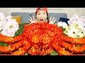 RUS SUB) королевский краб 🦀 🌺 морепродукты рисовая бума́га Рыба Ssoyoung