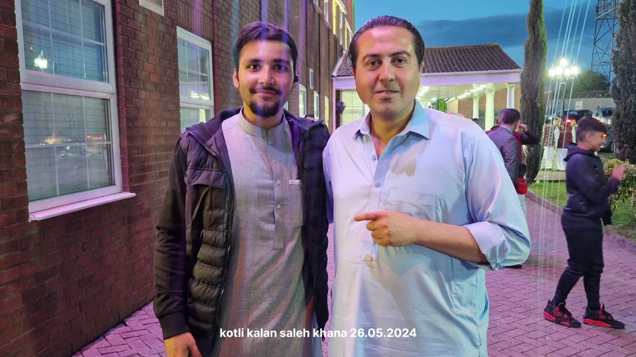 kotli kalan saleh khana imran son wedding 26.05.24 🇬🇧