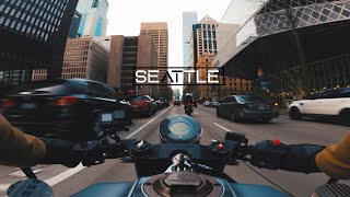 Ride With A Friend In Downtown Seattle | Husqvarna Vitpilen 401 2020