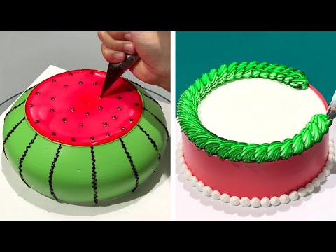 how-to-make-cake-decorating-for-special-event-|-easy-cake-decorating-ideas-|-beautiful-cake-design