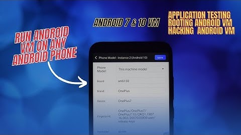 Get Root Access Without Rooting your Phone: Install & Run Virtual Android Environments.