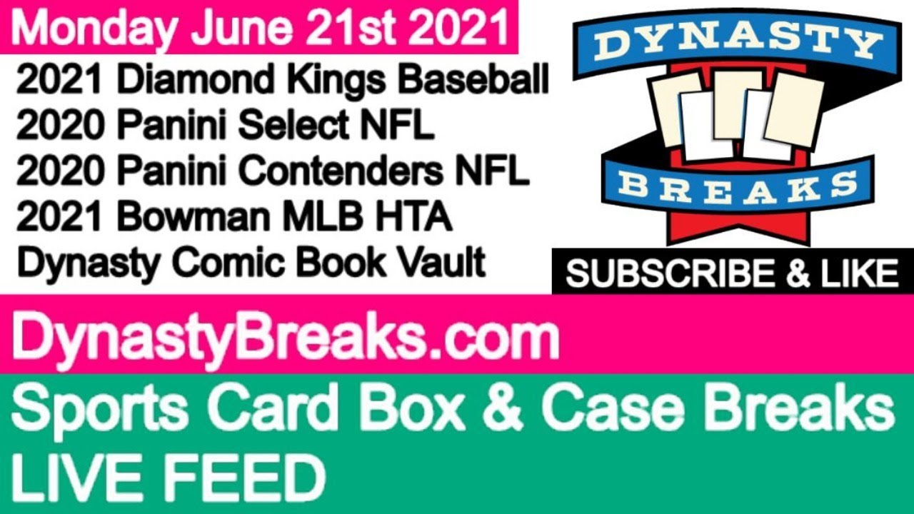 DYNASTY BREAKS Sports Card Box and Case Group Breaks YouTube