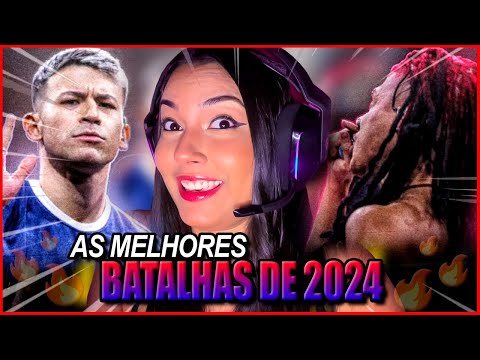 Reagindo a AS MELHORES BATALHAS DE 2024 🔥 | Cultura de Rima