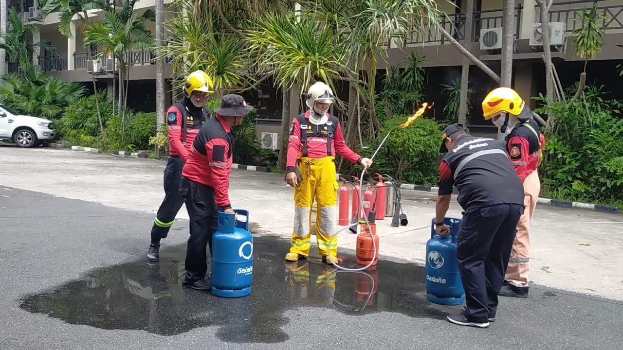 อบรมดับเพลิง