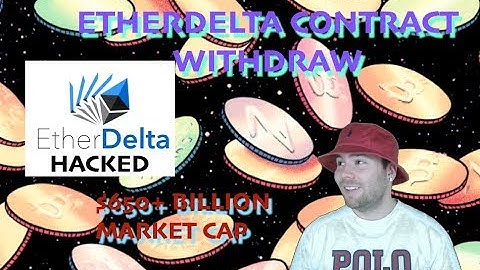 EtherDelta Hacked | Safely Withdrawing EtherDelta Tokens | Coinbase Pumps And Crashes