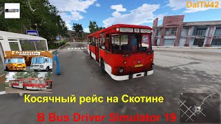 Косячный рейс на Скотине, в Bus Driver Simulator 19