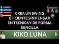 Crea un swing eficiente sin pensar en técnica y facilmente