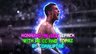 Cristiano Ronaldo ● Rare Clips ● Scenepack ● 4K (With Ae Cc And Topaz)