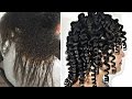 Flexi Rods on Transitioning Hair | for Heat damage and Color damage