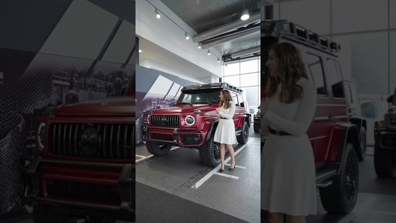 2022 AMG G63 4X4 Cardinal Red Magno