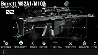 TOP 10 Powerful Sniper Rifles In The World /Unveil the 10 Most Powerful Sniper Rifles in the World.