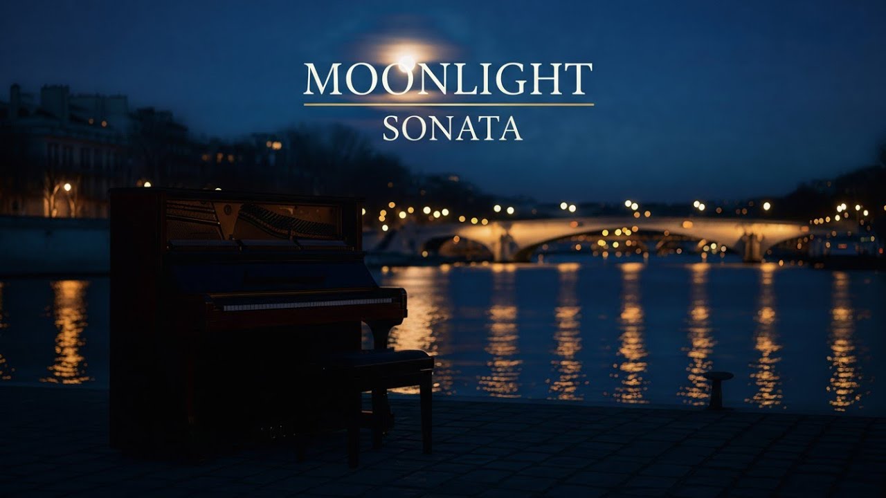 Moonlight on the Seine | Relaxing Piano Ambience