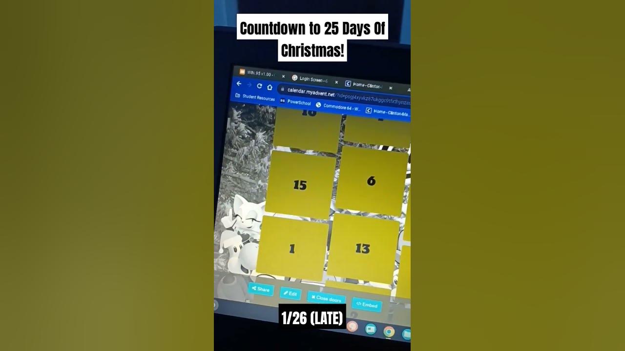 25 Days Til Christmas 2023 YouTube