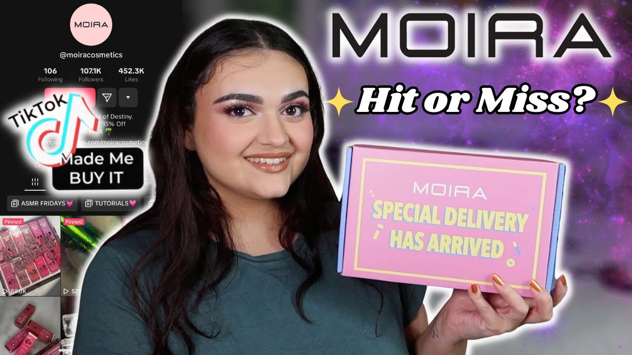 TRYING MOIRA COSMETICS FOR THE FIRST TIME! YOU WON'T BELIEVE