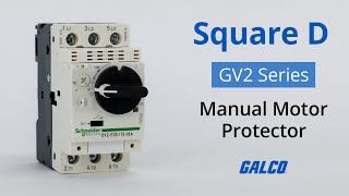 Square D's TeSys GV2 Series, Manual Motor Protector