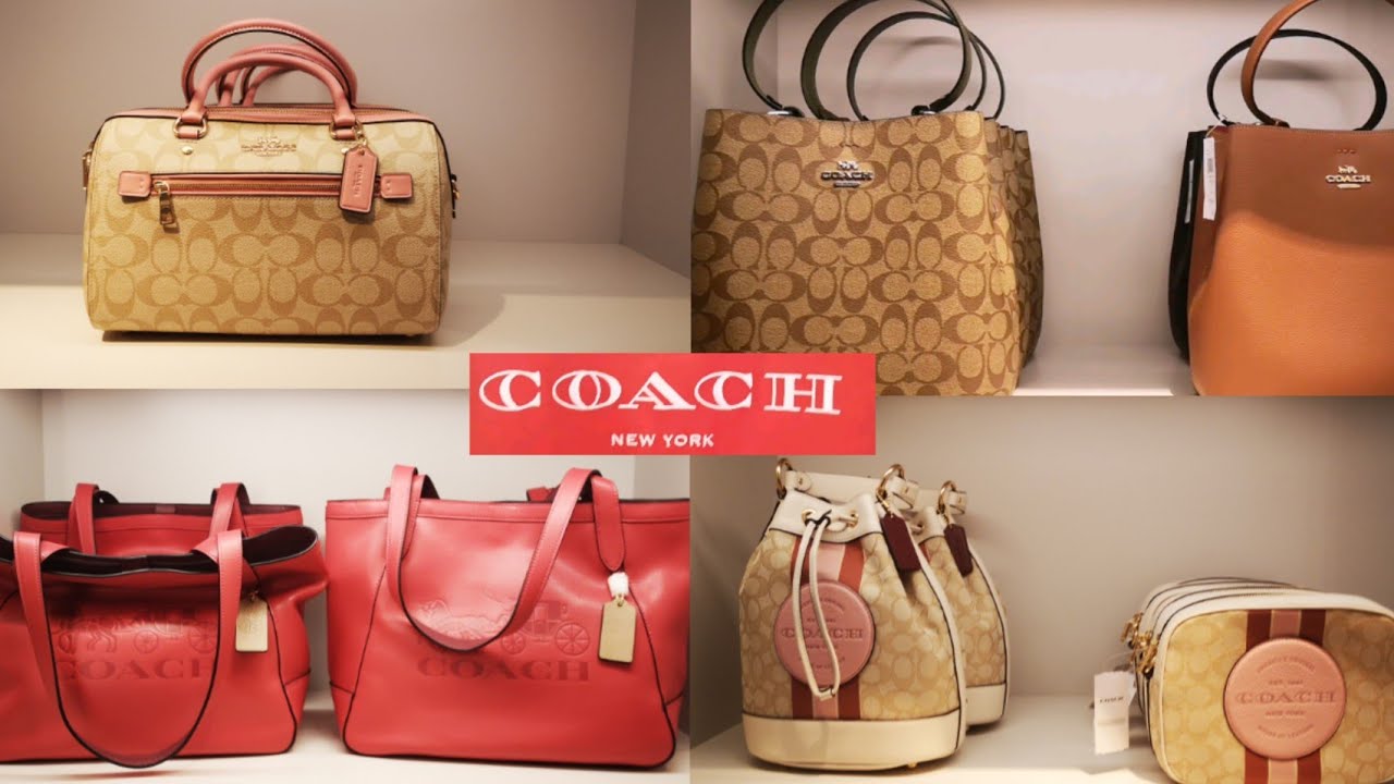 Coach New Collection ~Coach Outlet Shopping Toronto Premium Outlet Mall -  YouTube