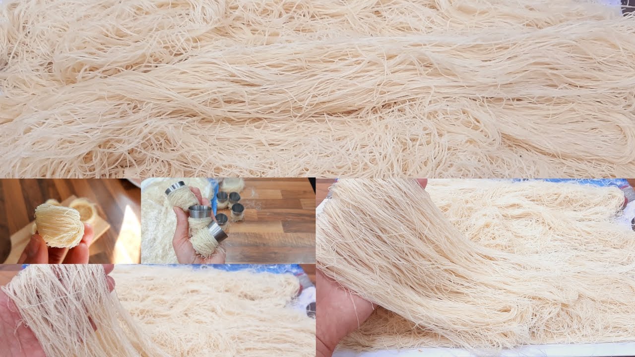 طريقة صنع كنافة المنزلية 💯ناجحة بطريقة مختلفة بجميع أسرار نجاحها  #كنافة #kunafa#