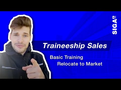 SIGA Traineeprogramm - Sales | Basic Training + Relocate to Market GB | Fabian Hubmann | (English)