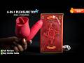 India’s Trending 4-in-1 Thrusting Dildo + Rose Vibrator for Women | 69toys.in