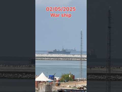 War ship at vizhinjam port #vizhinjamseaport #pmmodi #pinarayivijayan #today