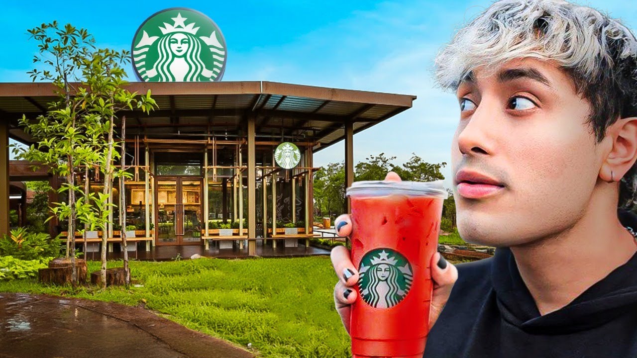 Visité los STARBUCKS más RAROS del MUNDO ☕