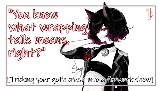 [F4A] Star Talk [Soft Tsundere Goth Neko VA] [Neko Listener] [Silent Confession] [Kiss] [Fireworks] screenshot 5