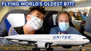 Flying The World’s Oldest B777 - United B777 A Model