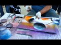 Dibujo con spray. Arte