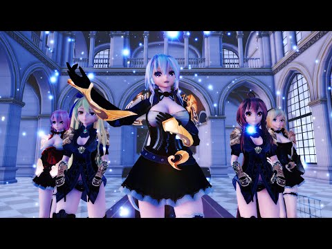 【MMD／TDA】 「恋の抑止力」 Haku & Luka & Lily & Yue & Jin-Lian【4K】