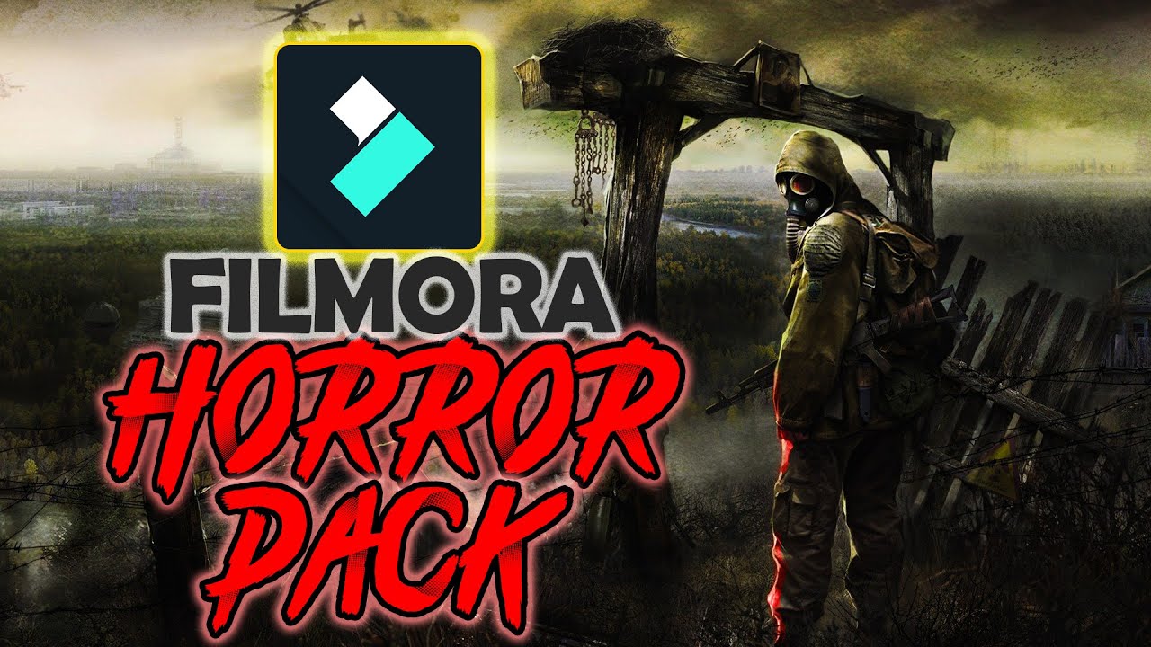 FILMORA HORROR PACK - for cinematic intro and outro movie.