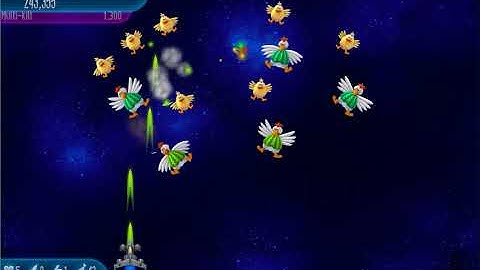 Best Game Ever Chicken Invaders 5 - Cluck of the Dark Side Game Play Level 1 to 10
