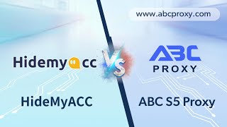 How to use ABC S5 Proxy Use with Hidemyacc Browser for proxy configuration