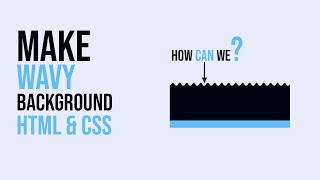 How to Make Wavy Background in HTML & CSS | Beautiful Curves in CSS | #RuncodeNow