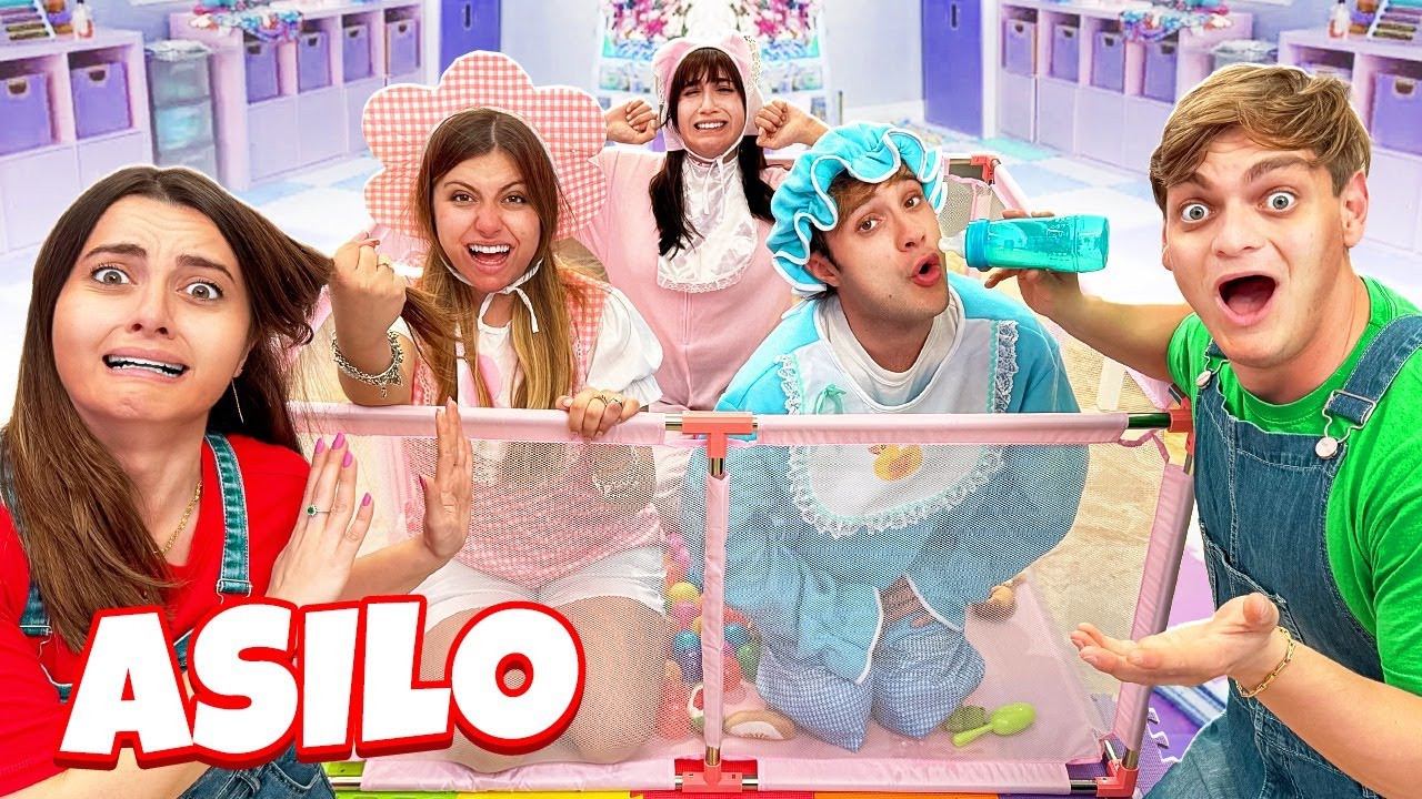 DANI E ROBBI HANNO APERTO UN ASILO IN CASA NELLA VITA REALE CON I NOSTRI AMICI PER 24 ORE!