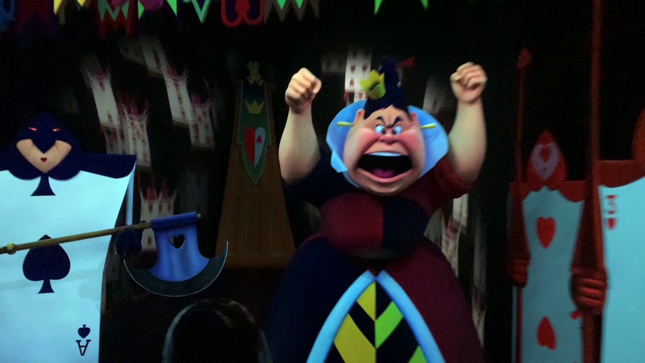 Alice in Wonderland Ride Disneyland YouTube