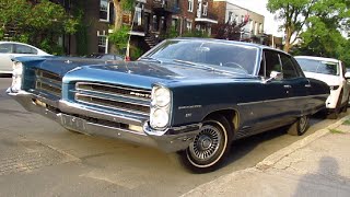(LANGUAGE) AWESOME '66 PONTIAC PARISIENNE SEDAN SEEN IN MONTREAL JULY 2020