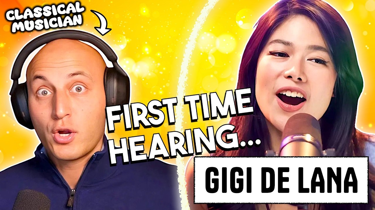 Discovering GIGI DE LANA! | 'Fly Me To The Moon' | classical musician reaction/analysis