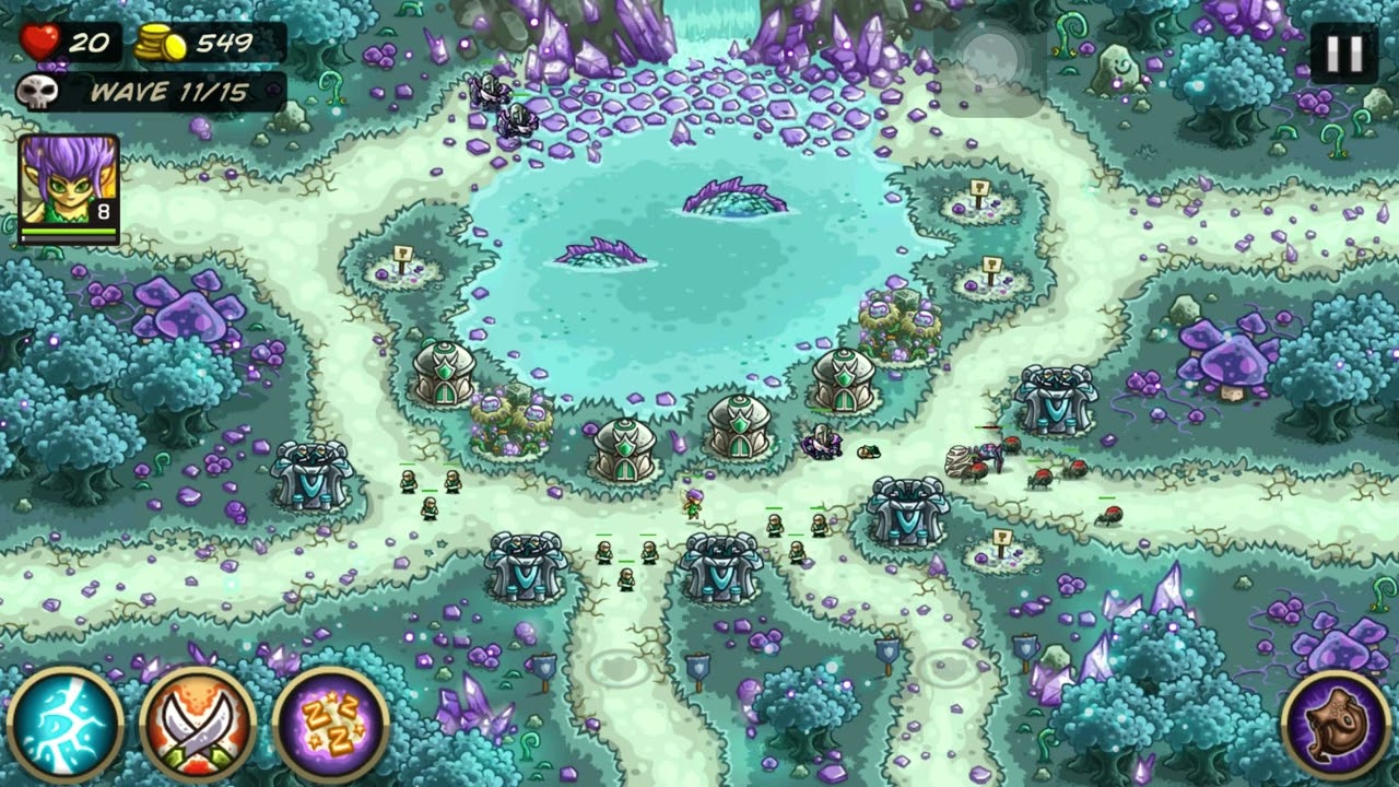 Kingdom Rush Origins / Catha / The Crystal Lake (Campaign)