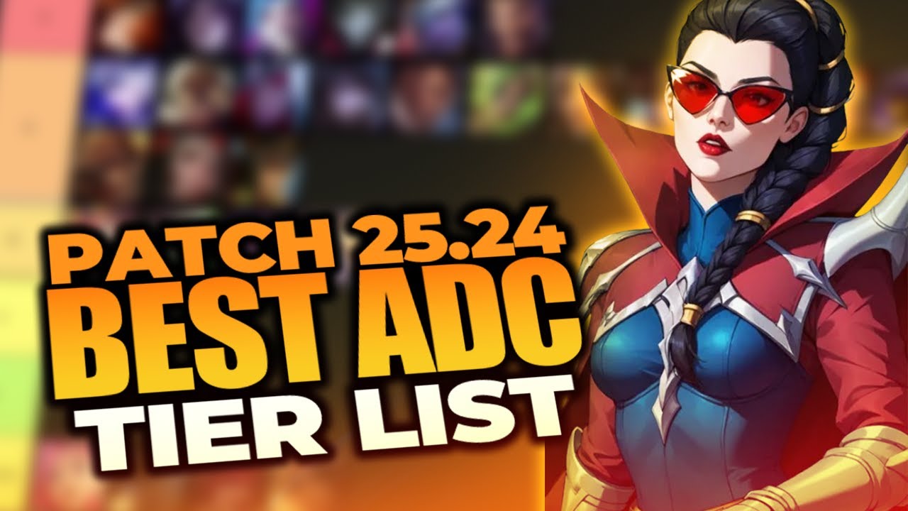 Adc Roster The Best ADCs To CARRY in PATCH 25.24 | BIZYZE TIERLIST - YouTube