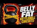 Burn Stubborn Belly Fat With Heavy Kettlebell Circuits