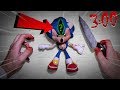 (ЖУТКО) РАЗРЕЗАЛ РЕАЛЬНОГО SONIC.EXE в 3:00 *что внутри соника*