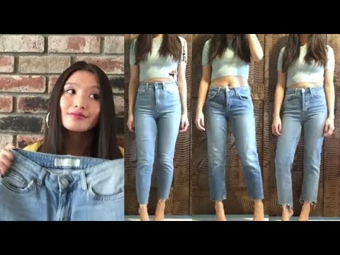 auditorium overse Tidligere DENIM DISCUSSION | TOPSHOP Mom, Boyfriend, Straight Jeans Review ||  theStyleHungry - YouTube