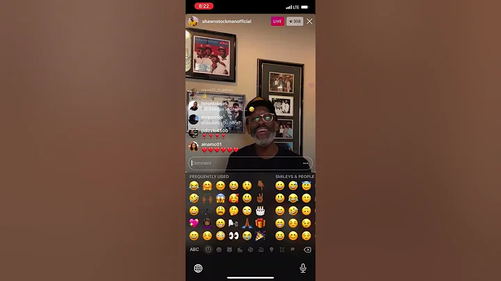 Shawn Stockman IG Live, March 31, 2020